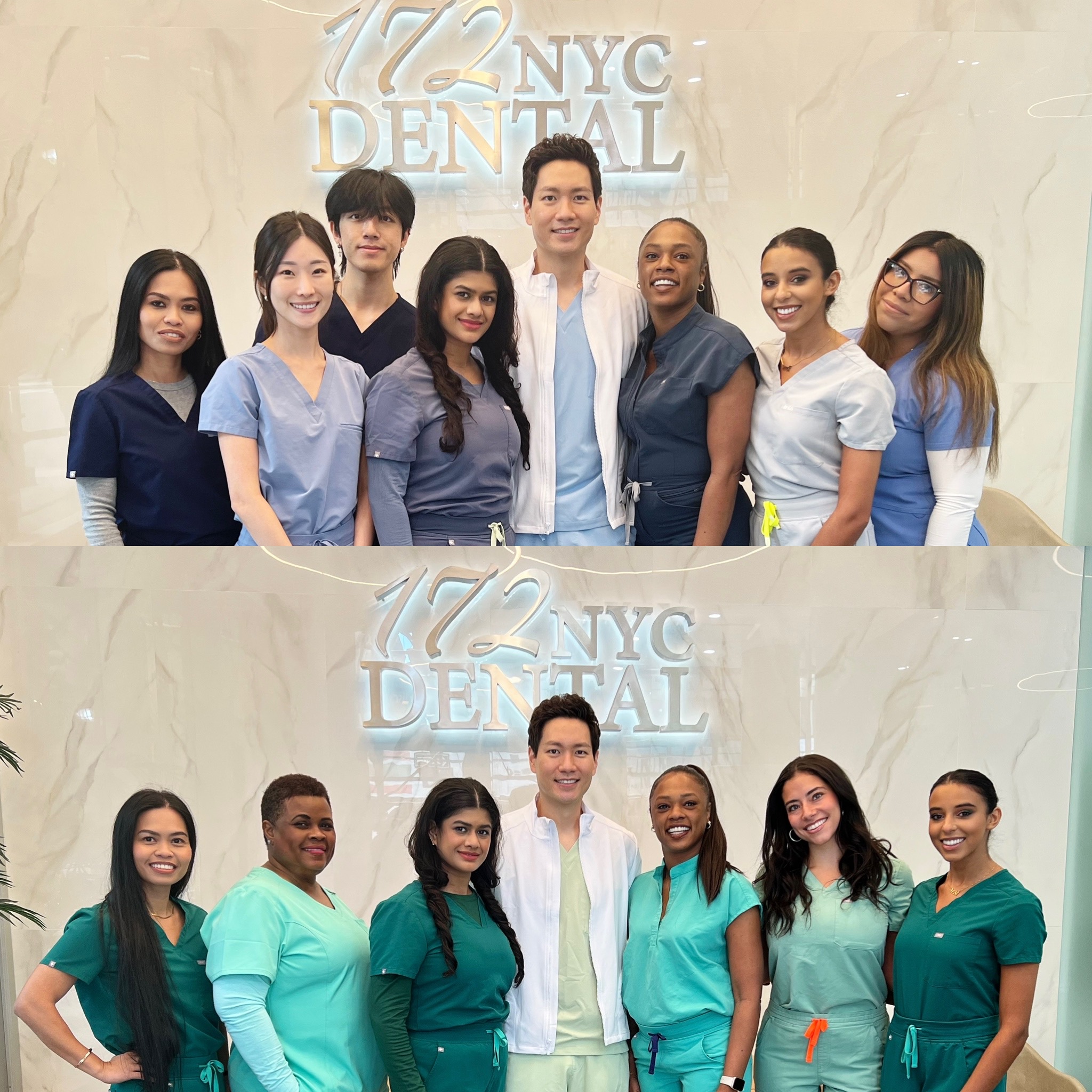 172 NYC Dental Clinical Staff: dentists, hygienists & dental assistants